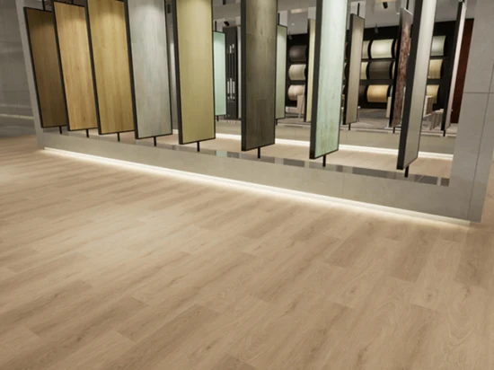 中国メーカーのヘリンボーン Spc 床ビニール プラスチック木製床材建材